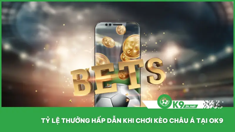 Kèo châu Á kết hợp cùng tỷ lệ trả thưởng rõ ràng và minh bạch